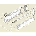 Συρτάρι ANTARO BLUM 400x200 mm