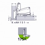 Μεντεσές 175° FGV 