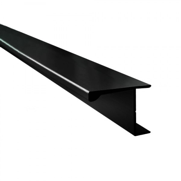 Προφίλ αλουμινίου GOLA μαύρο για κρεμαστά / άνω ντουλάπια 410 cm