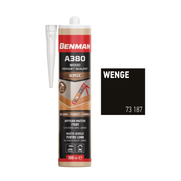 BENMAN Ακρυλική Μαστίχη Ξύλου Βέγκε 300ml A380 73187