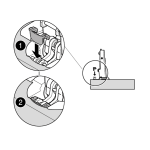 Stop γωνίας ανοίγματος Blum 86° για μεντεσέ 110° 70T3553 Stop γωνίας ανοίγματος Blum 86° για μεντεσέ 110° 70T3553