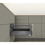 Συρτάρι Blum MerivoBox M+Βέργα 192mm 50cm 40 kg Γκρι Σκούρο (Orion Grey)