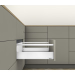 Συρτάρι Blum MerivoBox M+Βέργα 192mm 50cm 40 kg Λευκό
