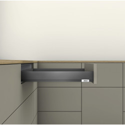Συρτάρι Blum MerivoBox N 68.5mm 50cm 40 kg Γκρι Σκούρο (Orion Grey)