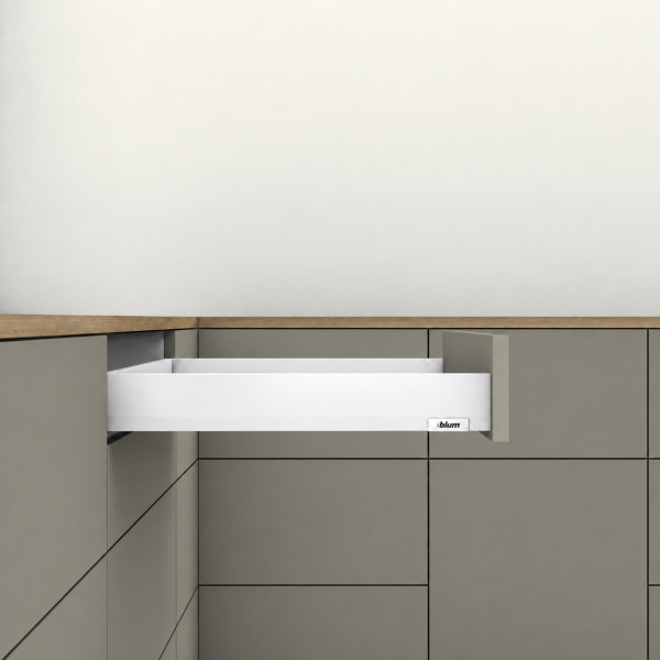 Συρτάρι BLUM MERIVOBOX N 68,5 mm 50 cm 40 kg Λευκό