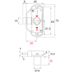 Σπανιολέτα BMB 25-22mm