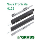 Συρτάρι με φρένο Nova Pro Scala GRASS 550x122 mm