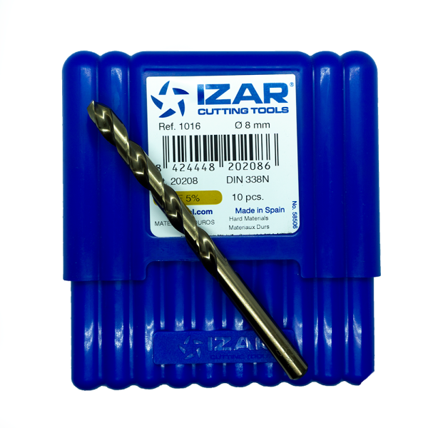 IZAR Τρυπάνι ΗSSE 5%Co 8.0mm 