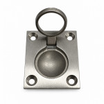 Χούφτα Κλουκ Χωνευτή με Κρίκο 50x40 mm Inox Χούφτα Κλουκ Χωνευτή με Κρίκο 50x40 mm Inox
