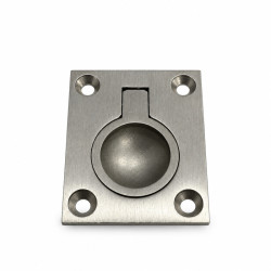 Χούφτα Κλουκ Χωνευτή με Κρίκο 50x40 mm Inox
