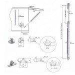 Κουμπάσο αμορτισέρ MASTERLIFT 120N