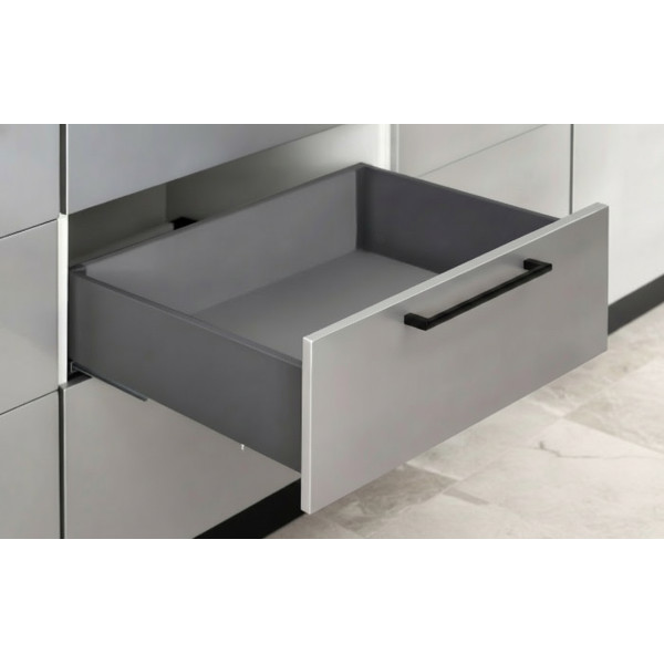 Συρτάρι με φρένο Sp Slim 116mm 45cm 40 kg Ανθρακί Συρτάρι με φρένο Sp Slim 116mm 45cm 40 kg Ανθρακί