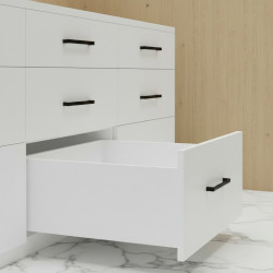 Συρτάρι με φρένο Sp Slim 199mm 50cm 40 kg Λευκό