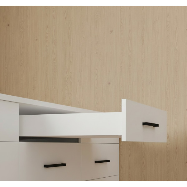 Συρτάρι με φρένο Sp Slim 84mm 45cm 40 kg Λευκό Συρτάρι με φρένο Sp Slim 84mm 45cm 40 kg Λευκό