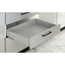 Συρτάρι με φρένο Sp Slim 84mm 50cm 40 kg Γκρι Ανοιχτό