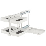 Magic Corner ολικής εξαγωγής λευκό NEOSYSTEM για 45ρα πόρτα Magic Corner ολικής εξαγωγής λευκό NEOSYSTEM για 45ρα πόρτα