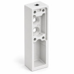 Στήριγμα για ορθογώνια σωλήνα 30×12 mm Λευκό Ματ F25 – Τύπος Α Στήριγμα για ορθογώνια σωλήνα 30×12 mm Λευκό Ματ F25 – Τύπος Α