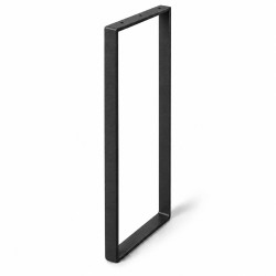 Πόδι Τραπεζιού 965 Ατσάλινο Μαύρο Σαγρέ 800x300 mm