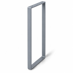 Πόδι Τραπεζιού 965 Ατσάλινο Silver 800x300 mm