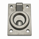 Χούφτα Κλουκ Χωνευτή με Κρίκο 65x46 mm SS304 Χούφτα Κλουκ Χωνευτή με Κρίκο 65x46 mm SS304