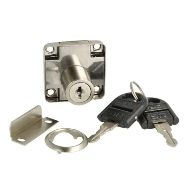 Κλειδαριά επίπλου 850 Ø19x21mm σπαστό κλειδί Κλειδαριά επίπλου 850 Ø19x21mm σπαστό κλειδί