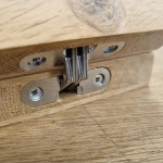 Μεντεσές χτένι 59,3x12,4mm inox ματ