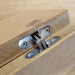 Μεντεσές χτένι 59,3x12,4mm inox ματ