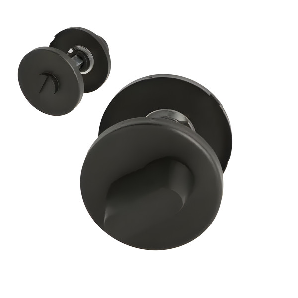 Κλείστρο λουτρού Ανοξείδωτο "Pop" μαύρο ματ