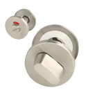 Κλείστρο λουτρού Ανοξείδωτο με ένδειξη "Pop" νίκελ ματ