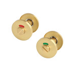 Κλείστρο λουτρού Ανοξείδωτο με ένδειξη "Pop" χρυσό ματ