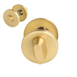 Κλείστρο λουτρού Ανοξείδωτο "Pop" χρυσό ματ