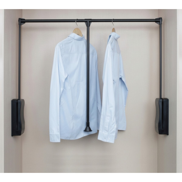 Ασανσέρ ντουλάπας eco 83-115 μαύρο